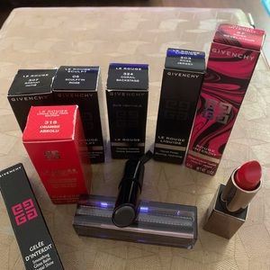 Givenchy lipsticks assorted